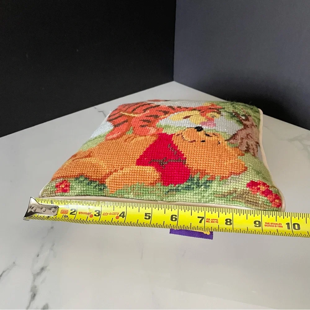 Winnie the Pooh Needlepoint Pillow